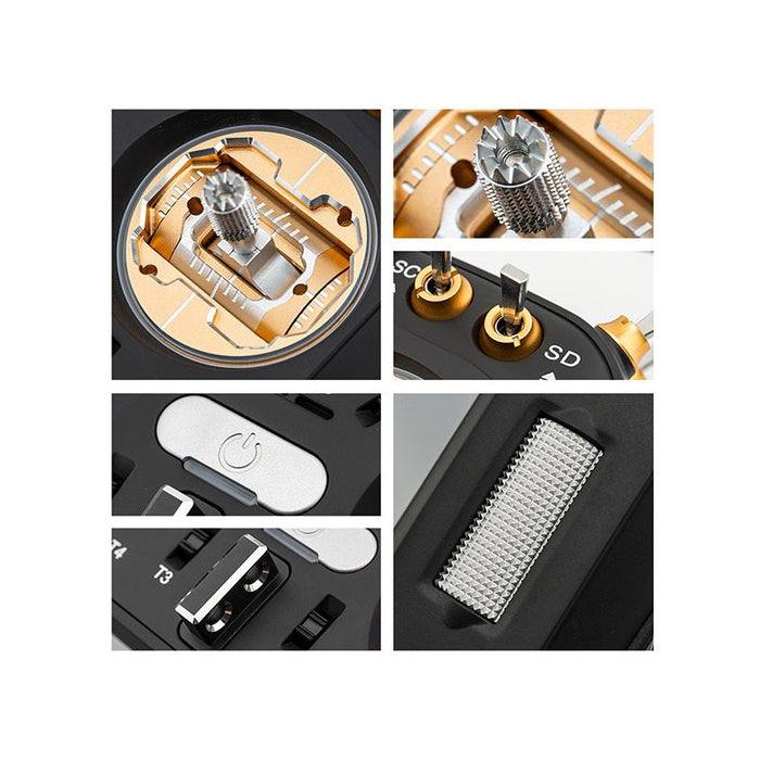 HelloRadioSky V16 MAX 2,4GHz 4in1 LBT Radio (Multimode - M2) - Gold