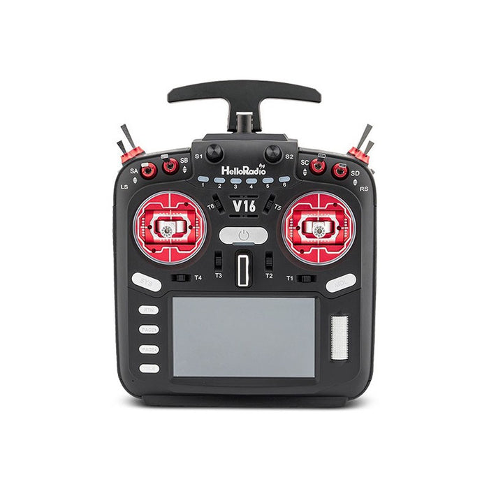HelloRadioSky V16 MAX 2,4GHz 4in1 LBT Radio (Multimode - M2) - Red