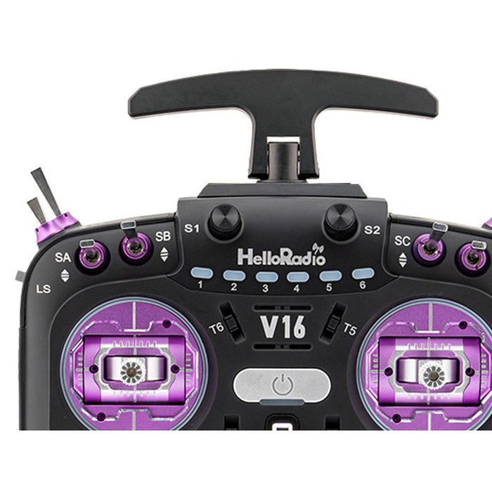 HelloRadioSky V16 MAX 2,4GHz 4in1 LBT Radio (Multimode - M2) - Purple