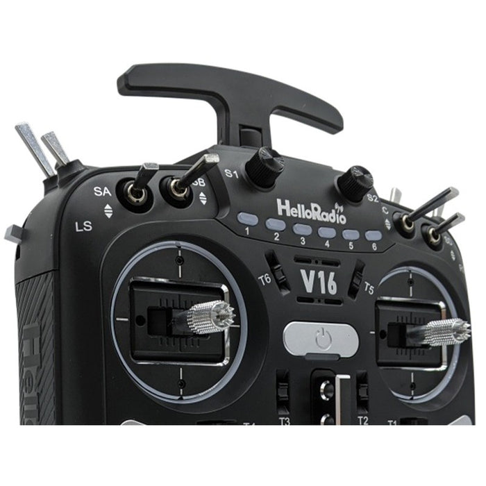 HelloRadioSky V16 MAX 2,4GHz 4in1 LBT Radio (Multimode - M2) - Black