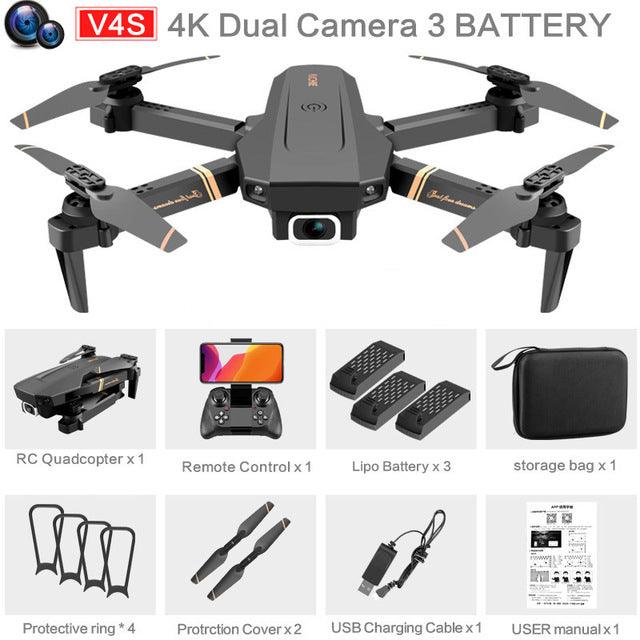 V4 1080P, 4K Dual Camera Drone Drone upgraderc 4K-Dual camera-3B 