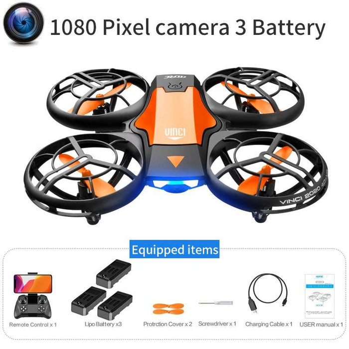 V8 Mini 1080P HD Camera Drone Drone upgraderc 1080P camera 3B 1 