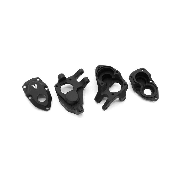 F10 Portal Knuckles pour Vanquish VS4-10 1/10 (Aluminium, Noir)