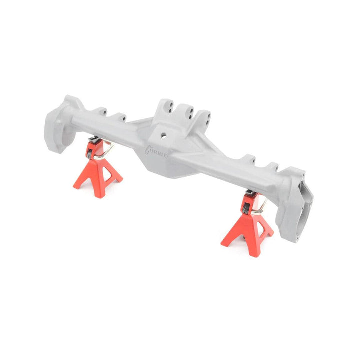 F10 Boîtier Arrière de Portail pour Vanquish VS4-10 1/10 (Aluminium, Blanc)