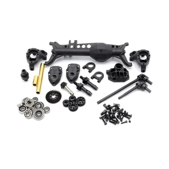 Ensemble d'essieu avant F10 Portal pour Vanquish VS4-10 1/10