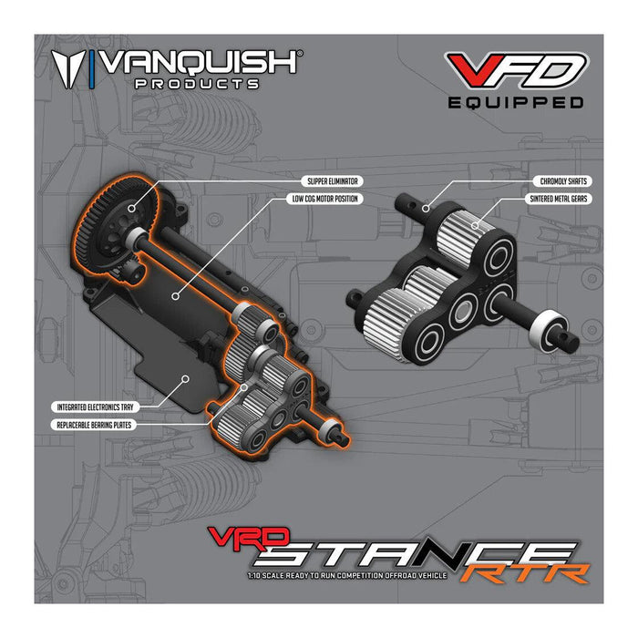Vanquish VRD Stance RTR 1/10 (Zilver)