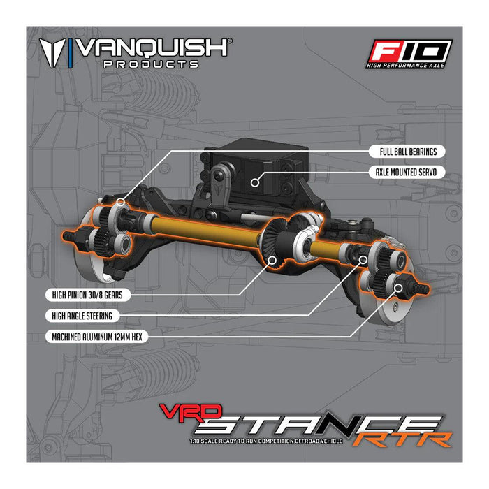 Vanquish VRD Stance RTR 1/10 (Zilver)