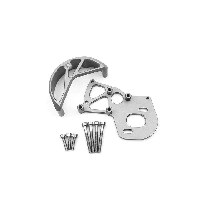 Motorhalterung / Zahnradschutz für Vanquish VS4-10 1/10 (Gebrochen weiß)