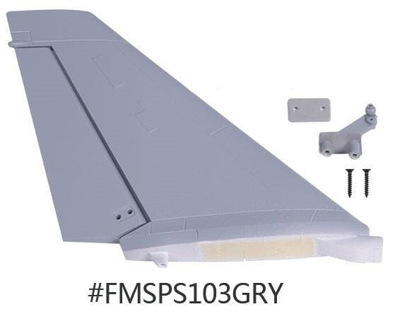 Vertical Stabilizer for FMS Yak130 70mm FMSPS103 (Schuim) Onderdeel FMS Light Grey 