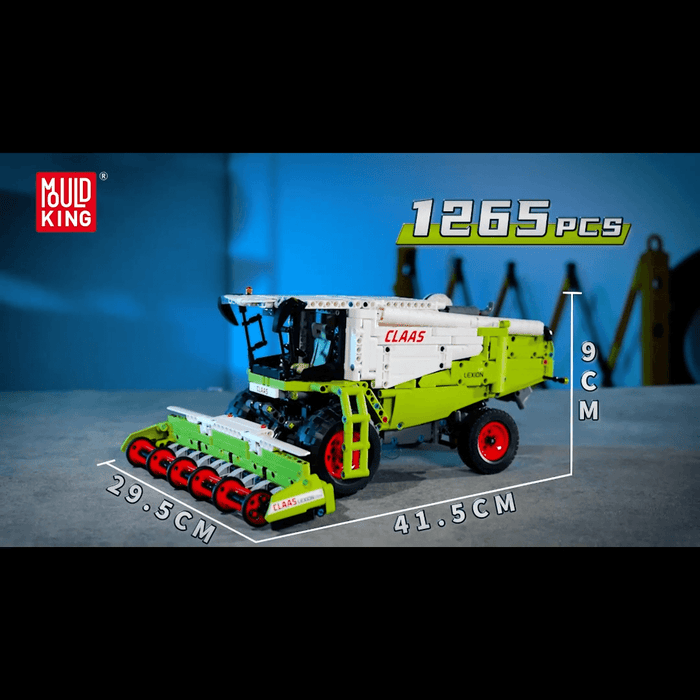 Mould King 17014S Combine Harvester (1265 Pieces)