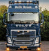 Volvo Front Decor Set for 1/14 Tamiya Truck (Metaal) Onderdeel upgraderc 