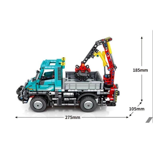 Vrachtwagen met afstandsbediening (910 stukken) Bouwset upgraderc 