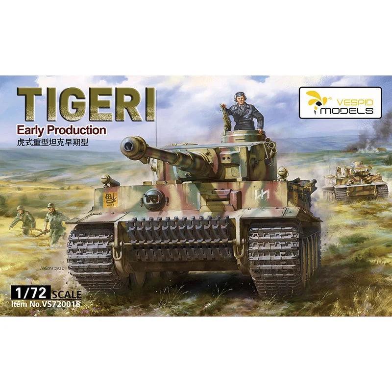 VS720018 TIGER I Early Production 1/72 (Plastic) - upgraderc