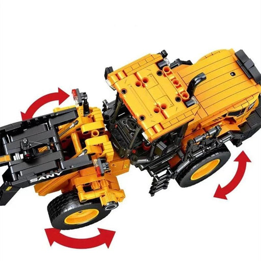 Wheel Loader Excavator Model Building Blocks (896 Stukken) - upgraderc
