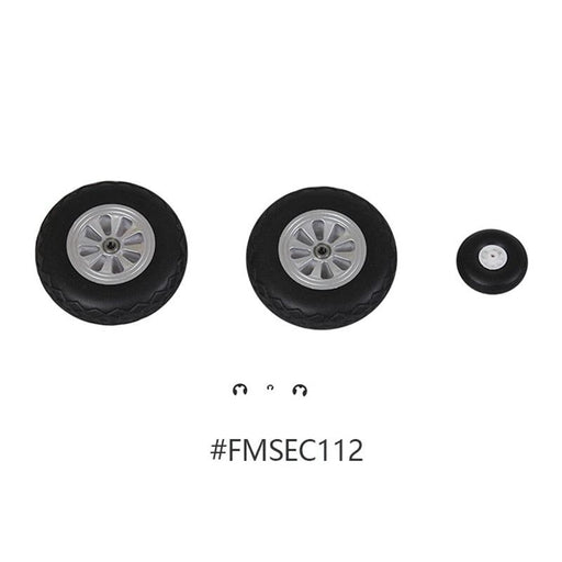 Wheel Set for FMS 1500mm P51 (Plastic) Onderdeel FMS 