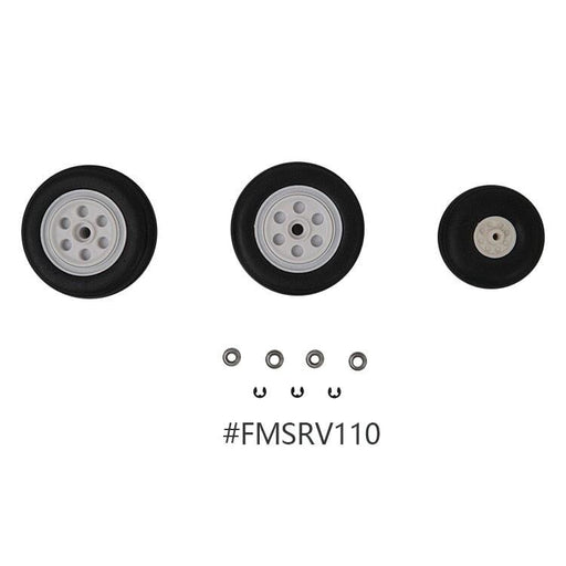 Wheel Set for FMS F16 80mm FMSRV110 (Plastic) Onderdeel FMS 