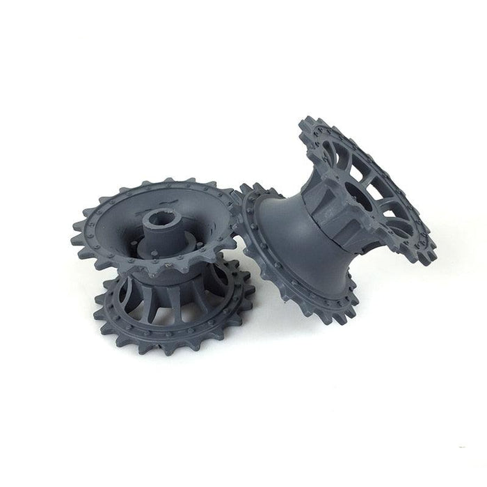 Wheel Sprockets for Tiger I 3818 & Panther 3819 1/16 (Plastic) - upgraderc