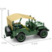 Willys M38 Military Jeep Pull Back Model Building Blocks (807 Stukken) - upgraderc