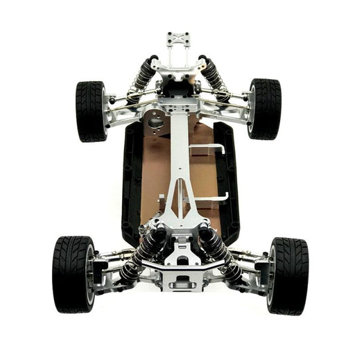 WLtoys 1/12 Frame Chassis /w Wheel Set (Metaal) Onderdeel upgraderc Silver 