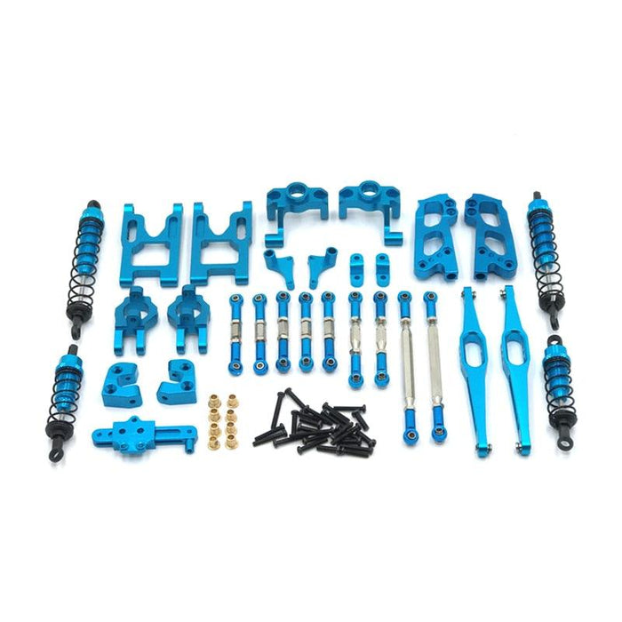 WLtoys 12428, 12423 Upgrade Kit (Metaal) Onderdeel upgraderc Blue 