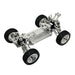 WLtoys 144001 1/14 Volledig gemonteerd Chassis Set (Metaal) Onderdeel upgraderc Silver 