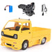 WPL D12 2WD Kie Truck 1/10 RTR (Met verlichting) Auto WPL yellow 