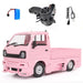 WPL D12 2WD Kie Truck 1/10 RTR (Met verlichting) Auto WPL Pink 