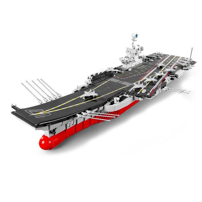 WW2 Aircraft Carrier Model Building Blocks (3010 stukken) - upgraderc