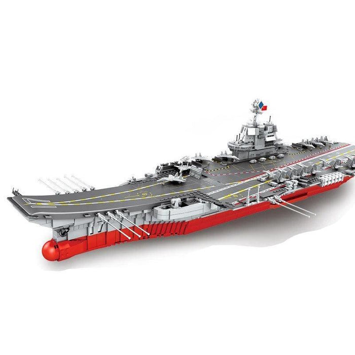 WW2 Aircraft Carrier Model Building Blocks (3010 stukken) - upgraderc