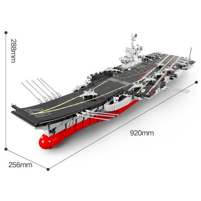 WW2 Aircraft Carrier Model Building Blocks (3010 stukken) - upgraderc
