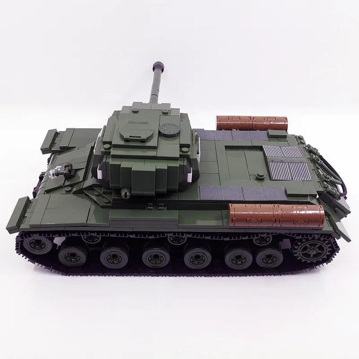 WW2 IS-2M Heavy Tank Model Building Blocks (1068 Stukken) - upgraderc