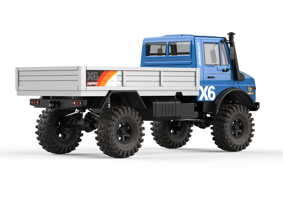 Cross RC EMO X6 Hippo 1/8 Camion Crawler Brushless PNP (Bleu)