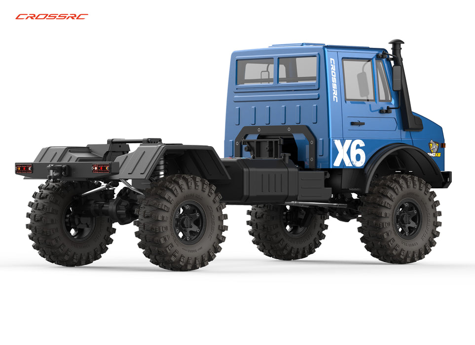Cross RC EMO X6 Hippo 1/8 Camion Crawler Brushless PNP (Bleu)