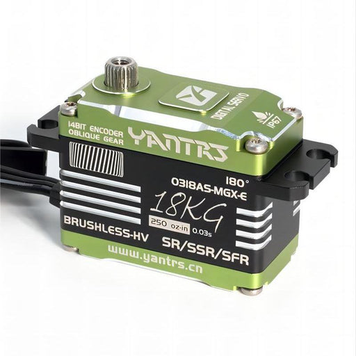 YANTRS 0318AS-MGX-E 18KG Brushless Digital Servo - upgraderc