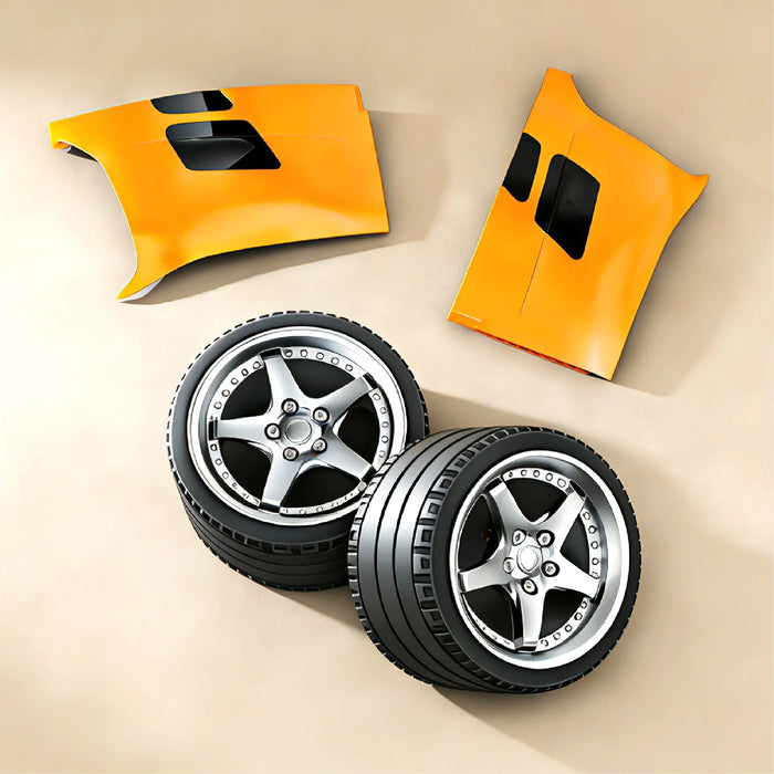 Bole Bricks YC23049 Toyota Supra A80 Building Blocks Model 1/8 (4508 Stukken)