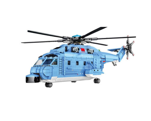 Z18 Utility Helicopter Model Building Blocks (908 stukken) - upgraderc