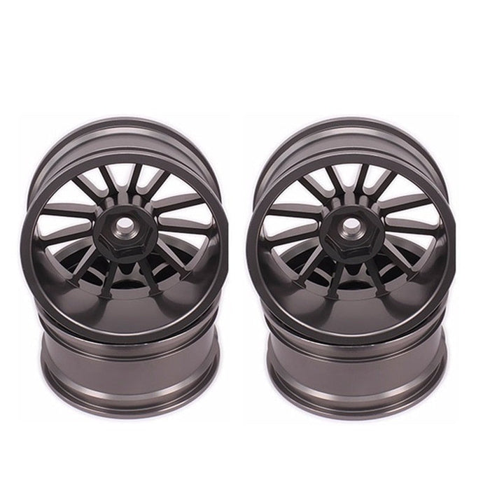 1/10 Touring 12 spoke rims (Aluminum) - upgraderc