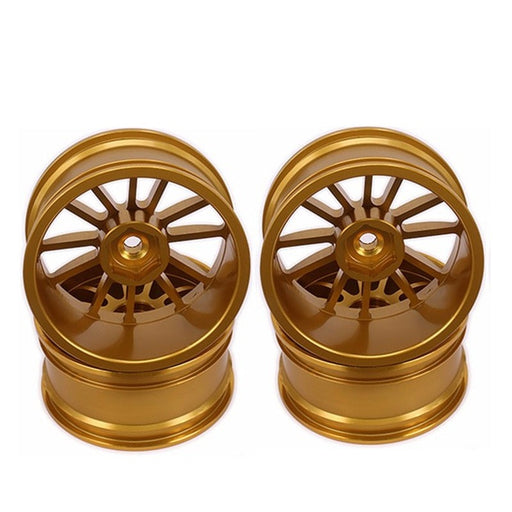 1/10 Touring 12 spoke rims (Aluminum) - upgraderc