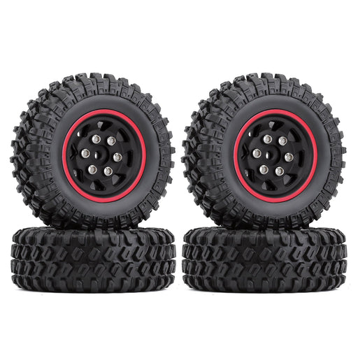 1/24 Crawler heavy duty wheels (Plastic) - upgraderc