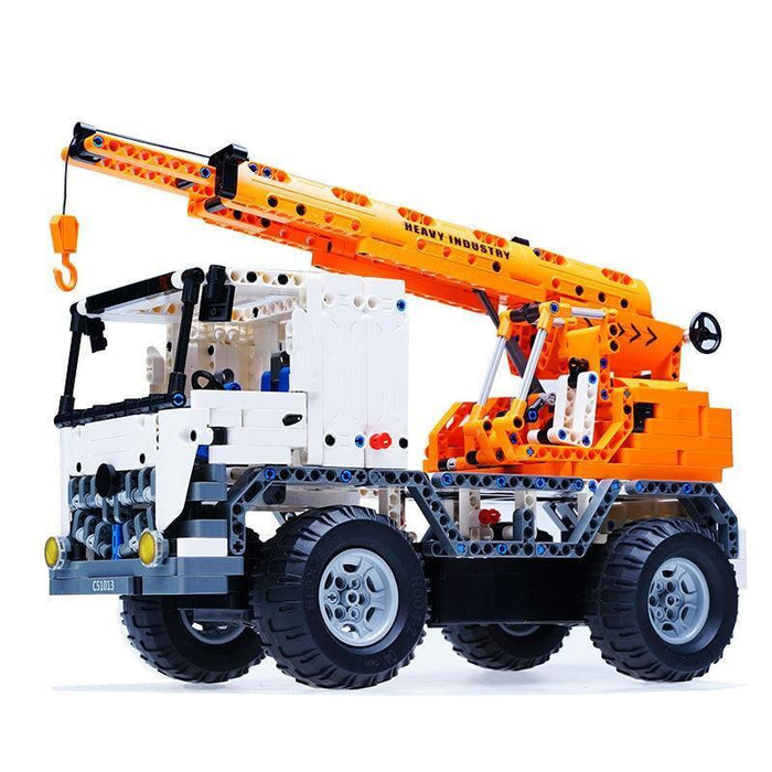 2 IN 1 Engineering Truck (839 stukken) Bouwset CaDA