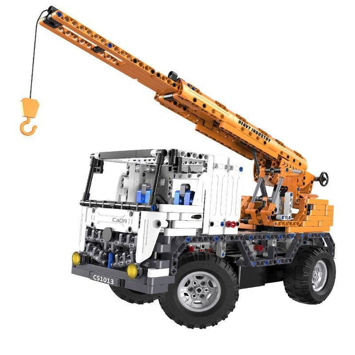 2 IN 1 Engineering Truck (839 stukken) Bouwset CaDA
