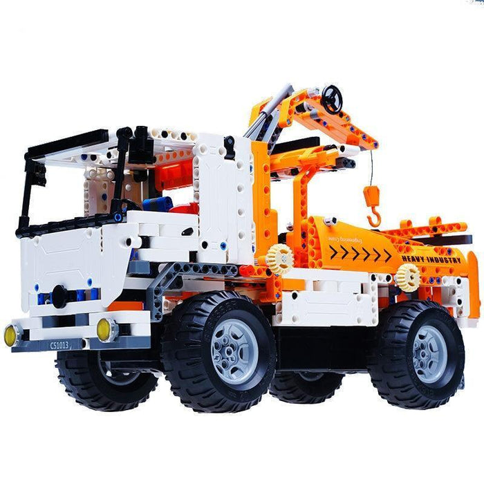 2 IN 1 Engineering Truck (839 stukken) Bouwset CaDA