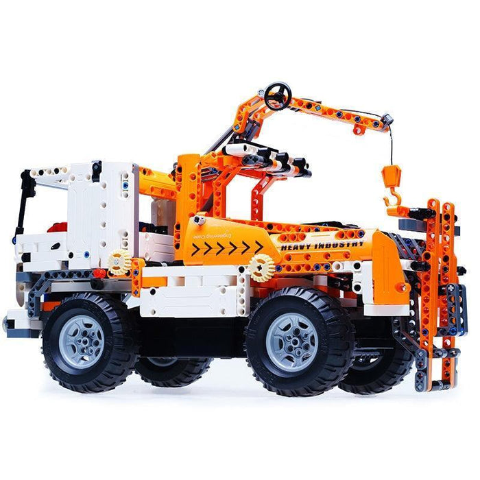 2 IN 1 Engineering Truck (839 stukken) Bouwset CaDA