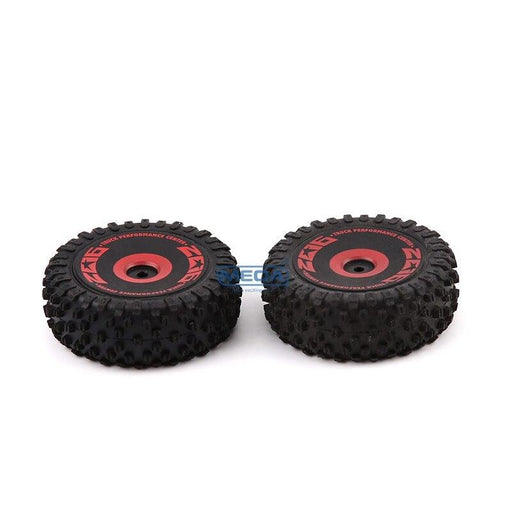 2PCS Front Tire Assembly for WLtoys 124016 1/12 (2013) - upgraderc