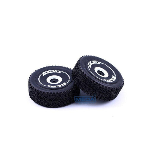 2PCS Front Tire Assembly for WLtoys 124018 1/12 (1841) - upgraderc