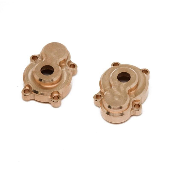 2PCS Front/Rear Portal Drive Housing for Yikong 1/8, 1/10 (Messing) Onderdeel upgraderc 