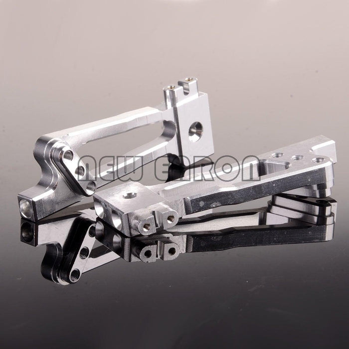 2PCS Rear Shock Tower for WLtoys K949 1/10 (Aluminium) Onderdeel New Enron SILVER 