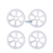 4PCS Wheel Hubs for WLtoys 284131 1/28 (K989-49) - upgraderc