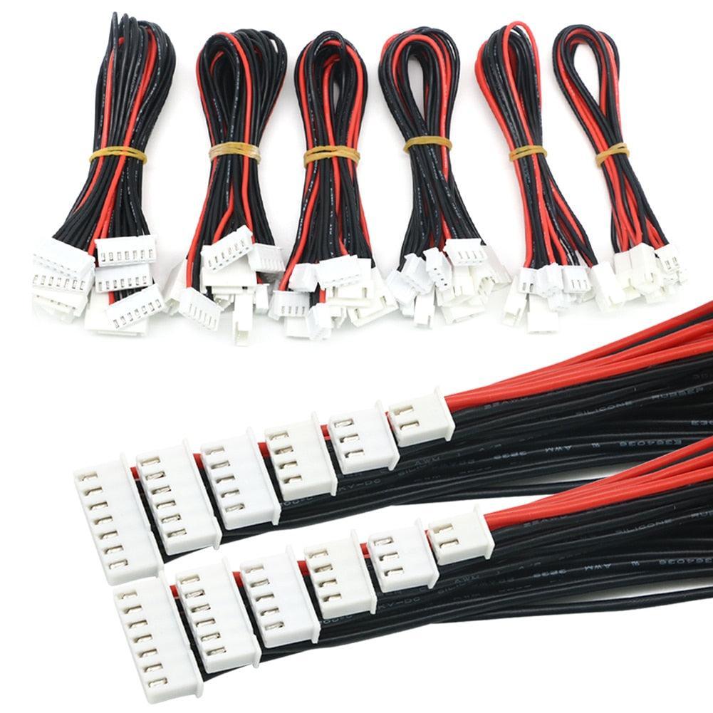 5PCS 1S~6S 20cm 22AWG Extension Balancer Cable (JST-XH) - upgraderc