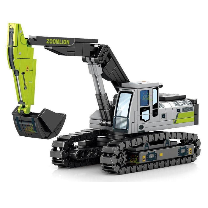 705103 Zoomlion Excavator Model Building Blocks (236 Stukken) - upgraderc